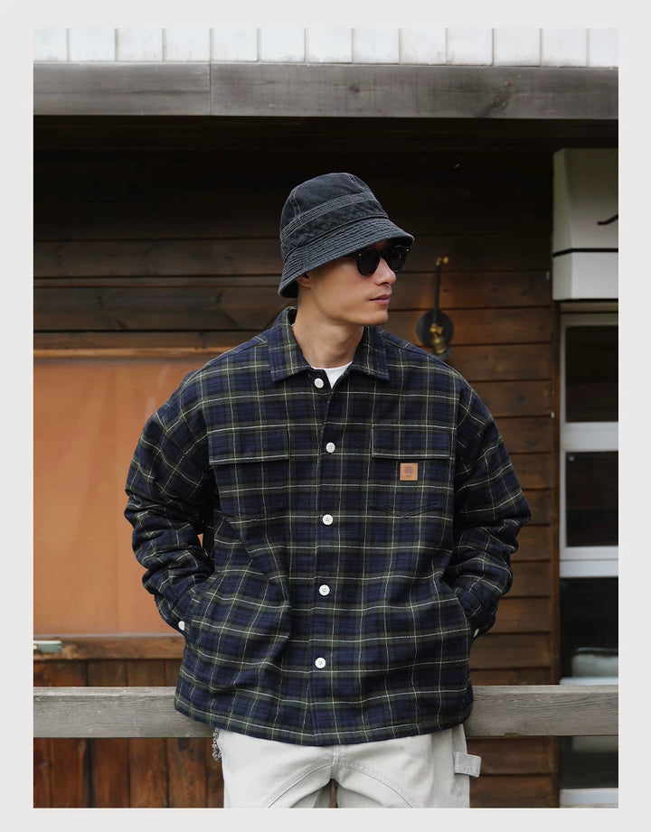 3M Thinsulate Plaid Coat