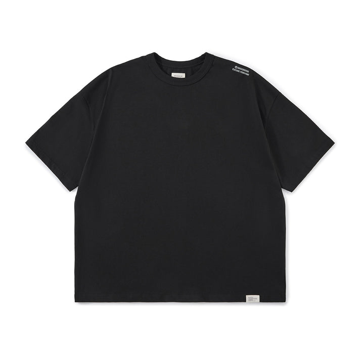 Anti-War Slogan Print Crewneck Tee