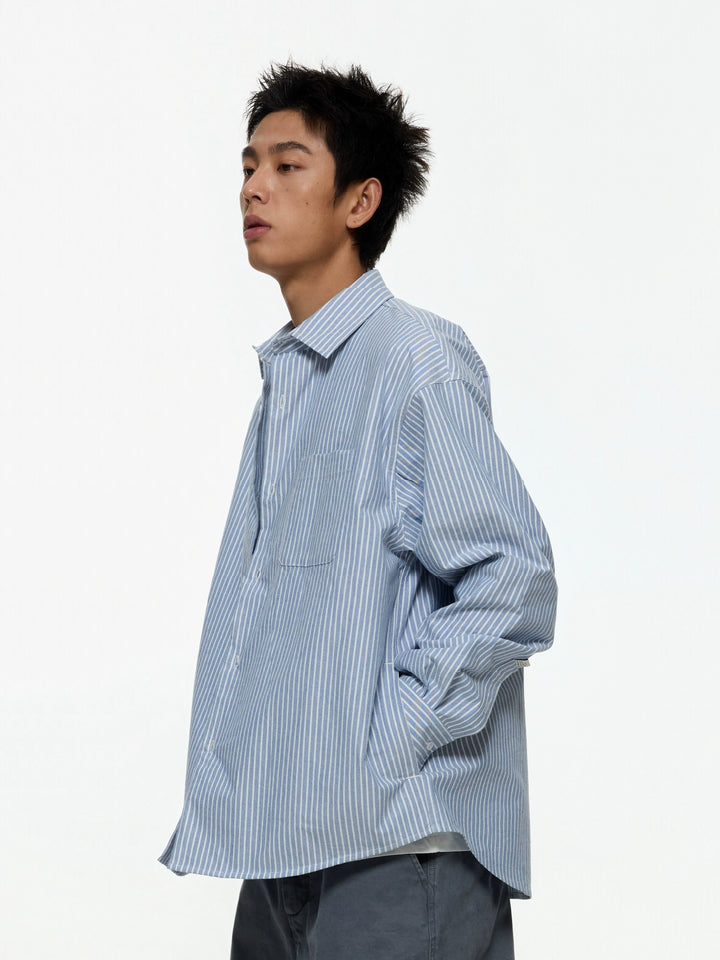 Pin Stripe Long Sleeve Shirt