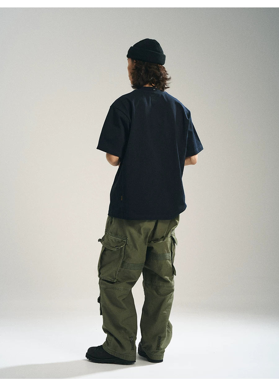 MU538 Clean Panel Pocket Tee