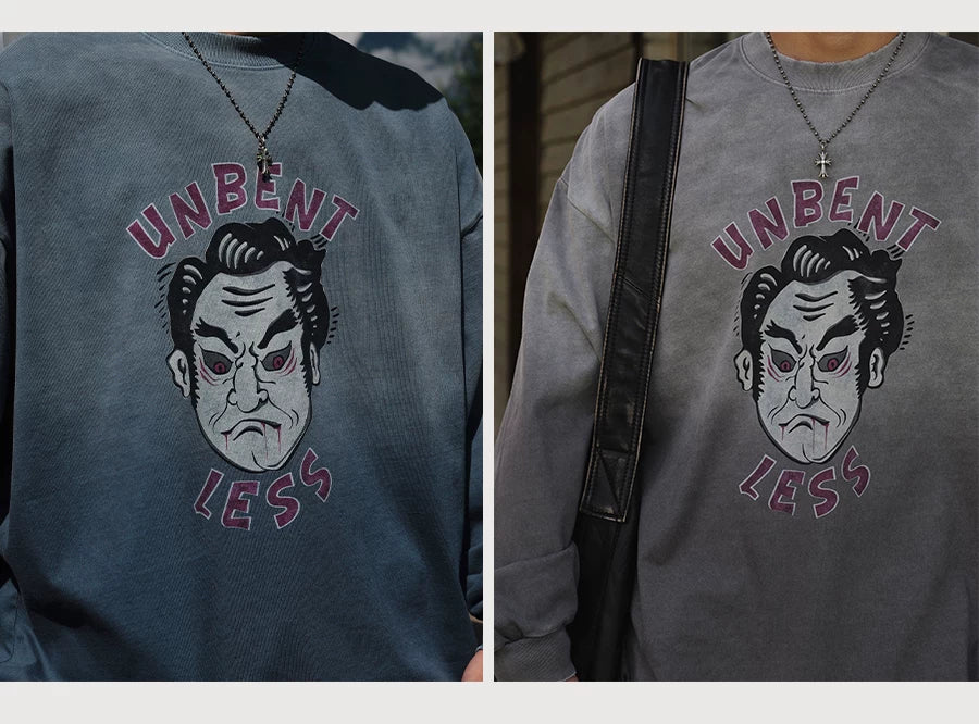 Samurai Print Long Sleeve