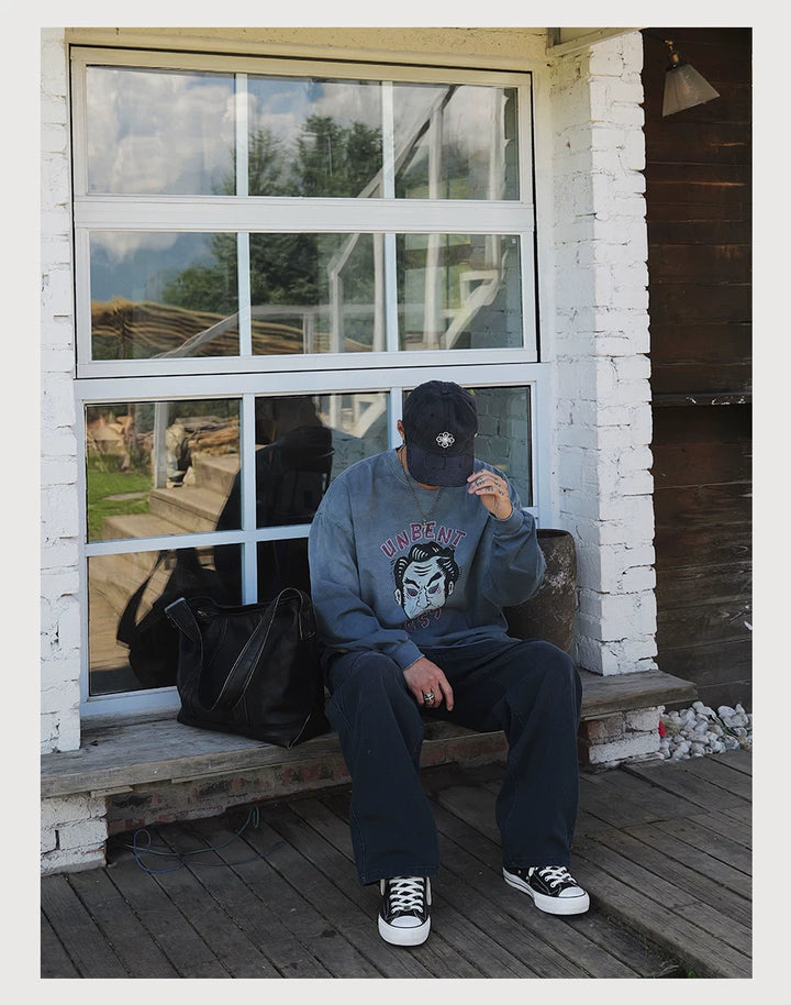 Samurai Print Long Sleeve