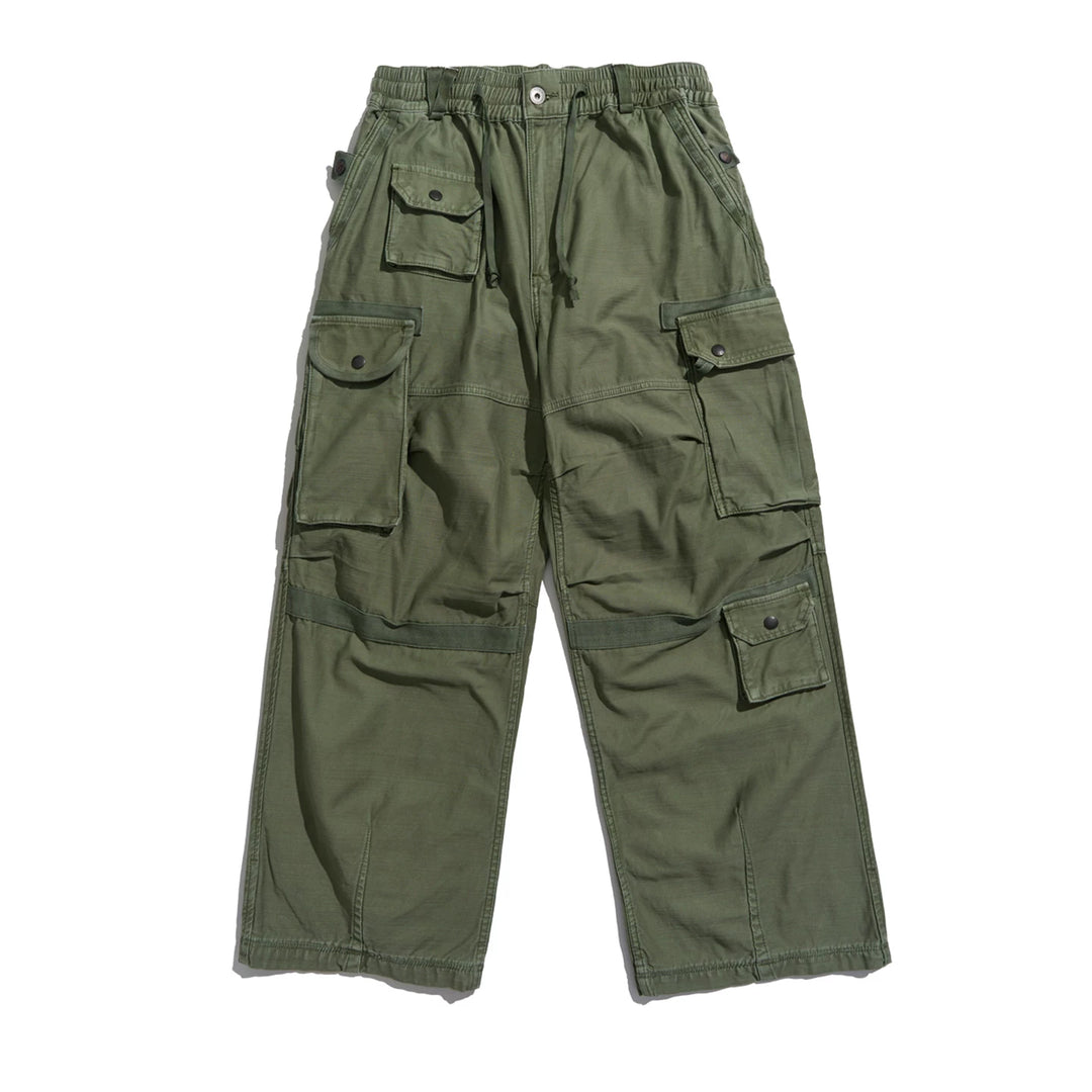 MUP25186 Distressed Military Cargo Pants