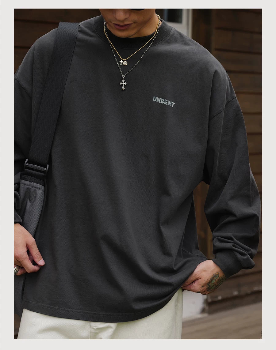 "CLASSIC" WASHED DISTRESSED LS