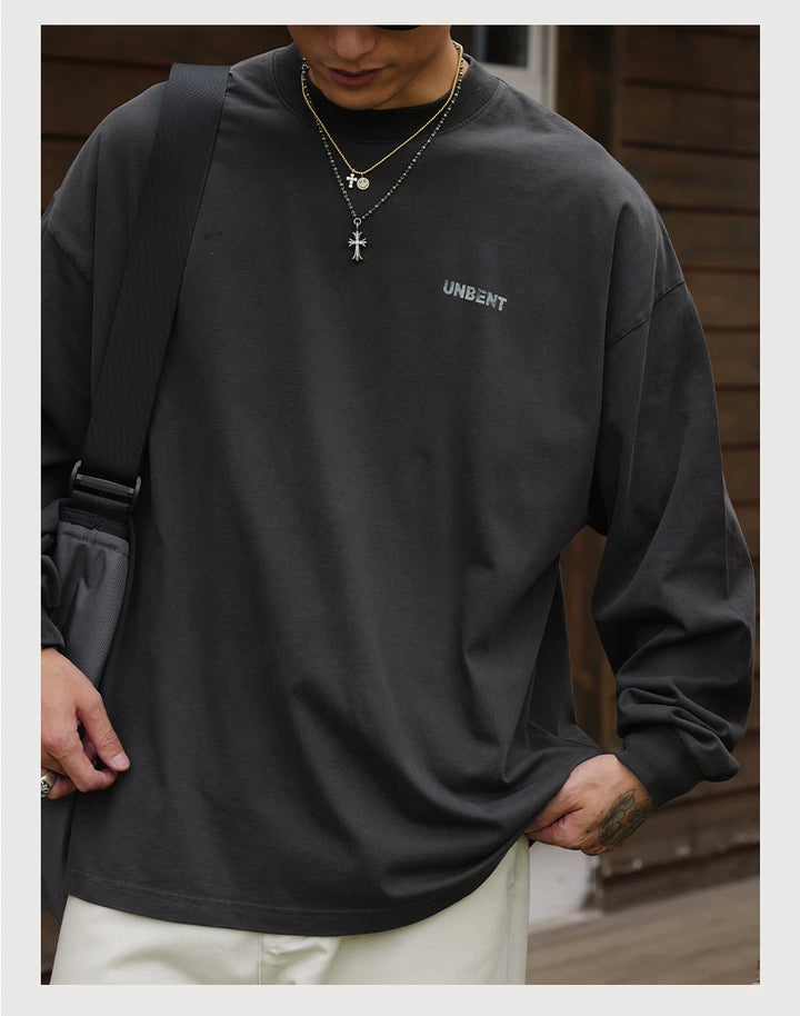 "CLASSIC" WASHED DISTRESSED LS