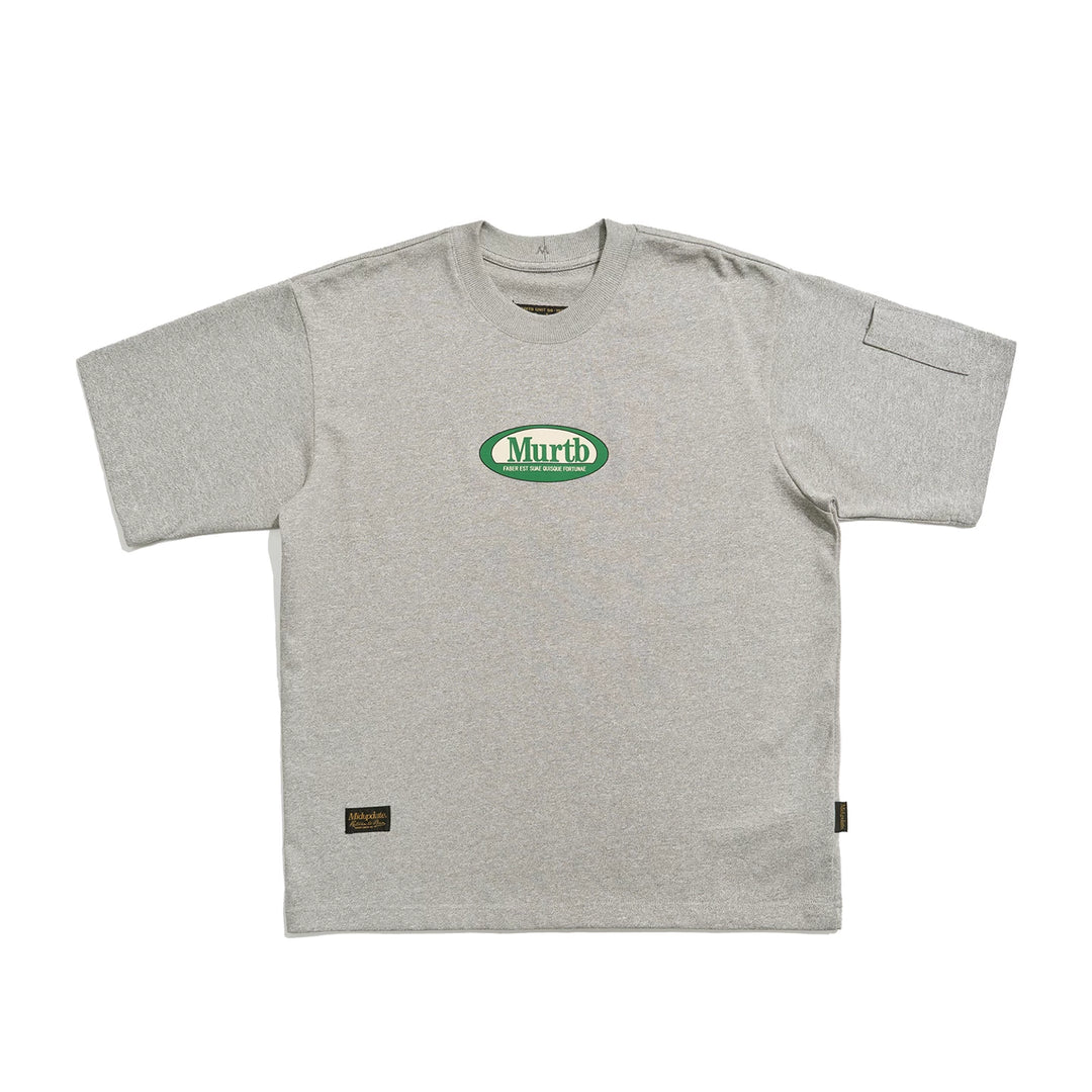 MU536 Minimalist Commuter Contrast Color Tee