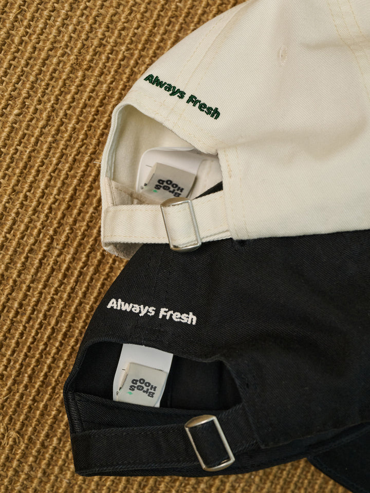 Washed Fruit Embroidered Baseball Cap