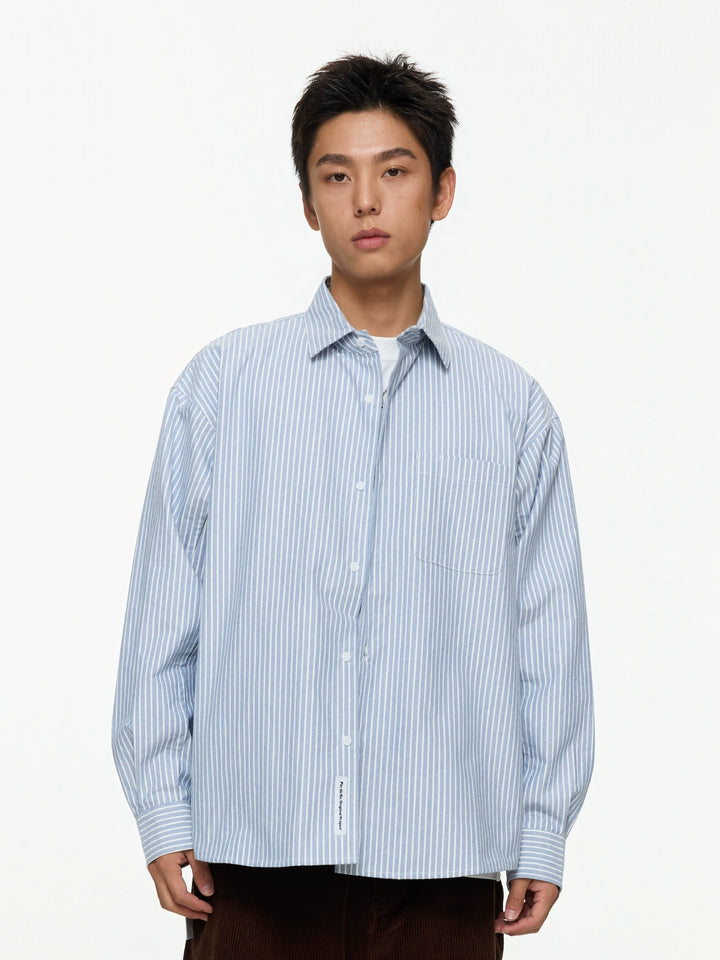 Pin Stripe Long Sleeve Shirt