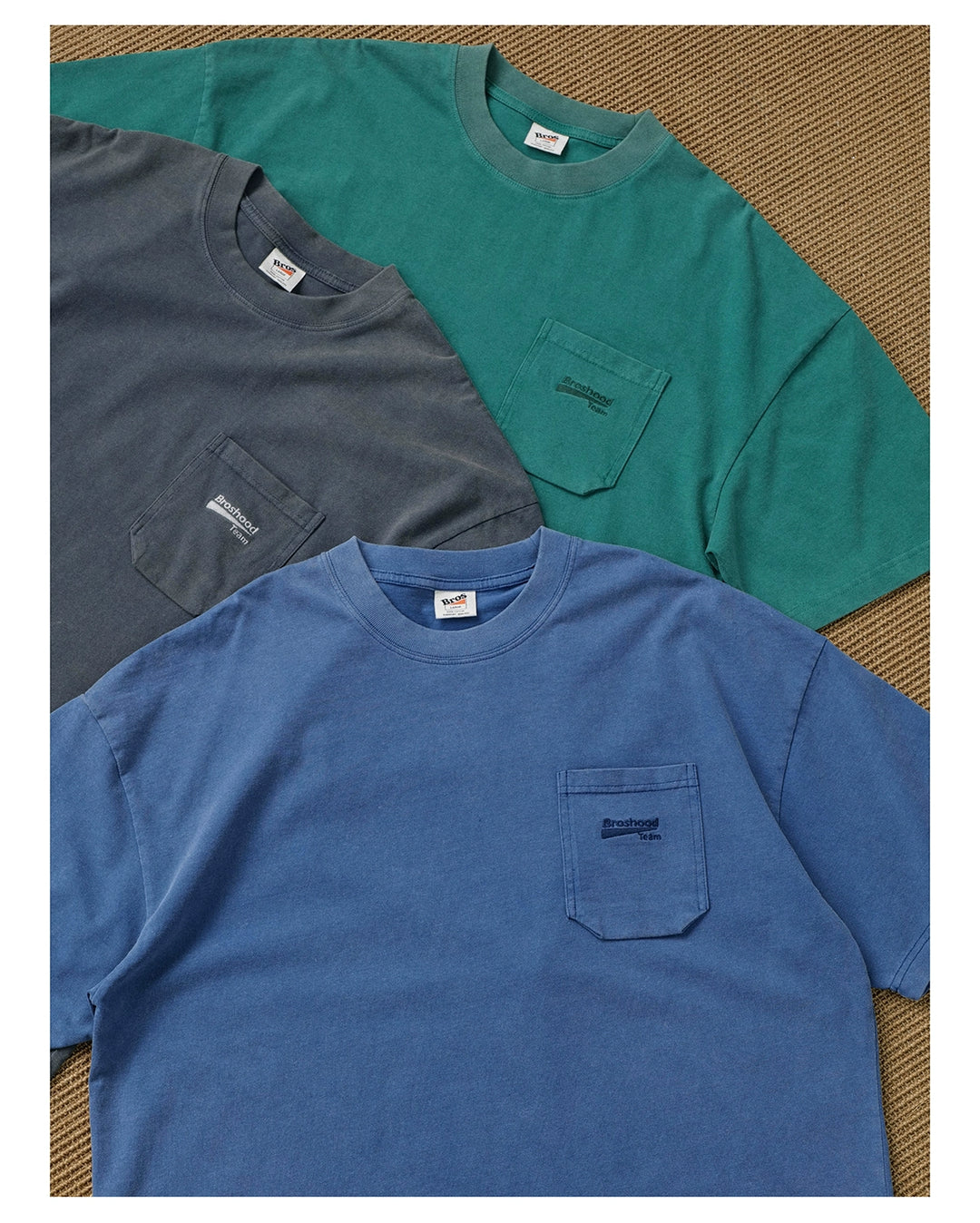 Acid Wash 3D Pocket Tee