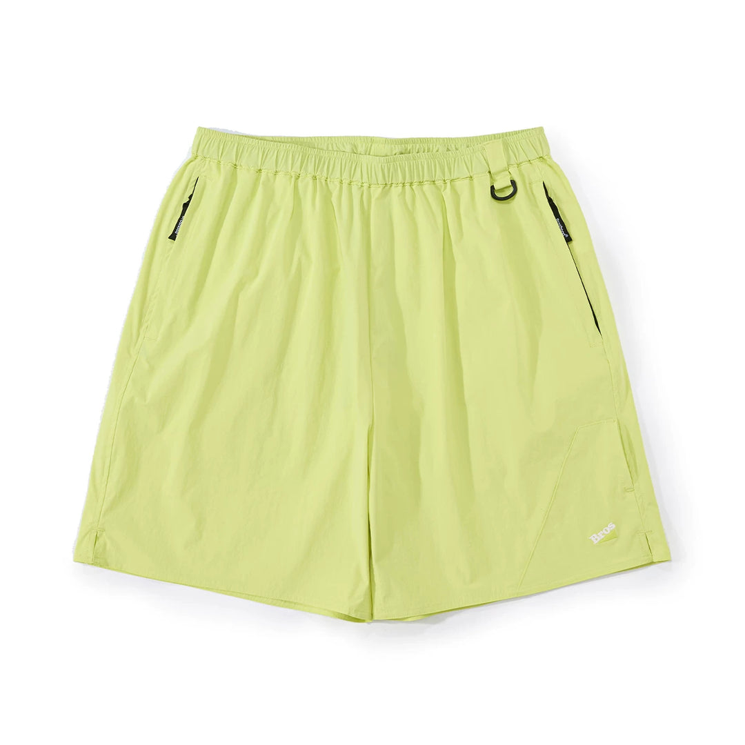 Nylon Embroidered Beach Shorts