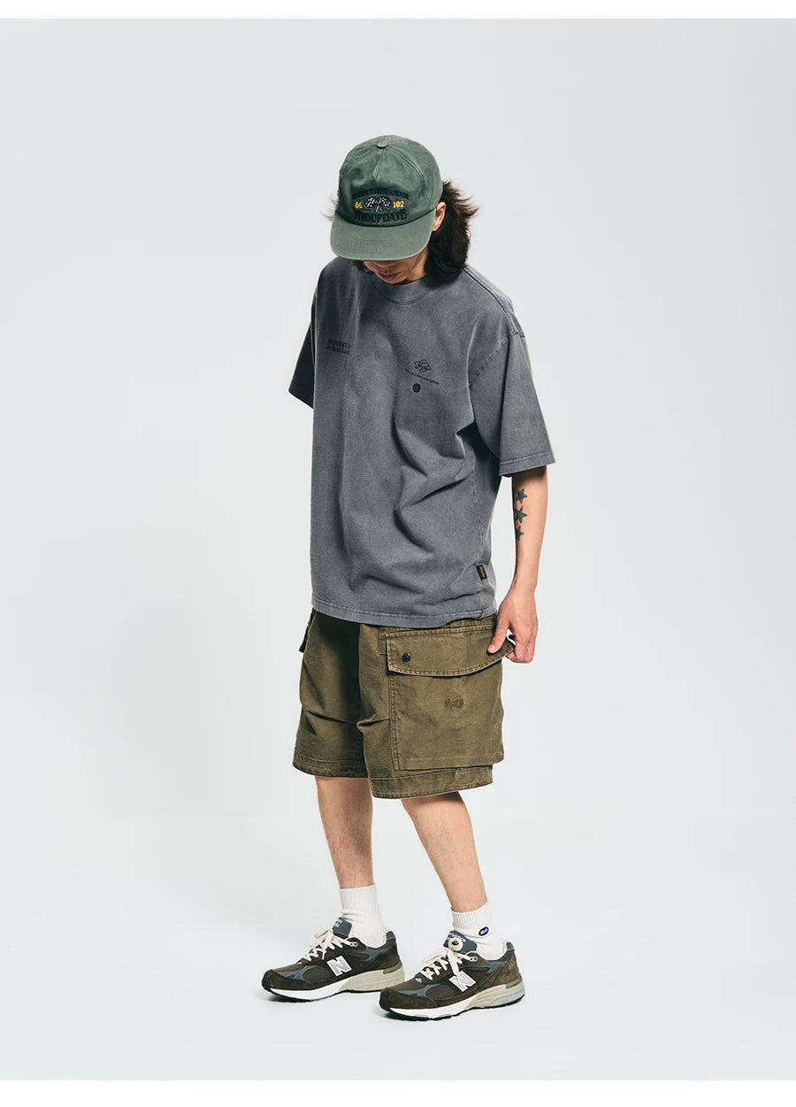 MU540 Vintage Wash Casual Matchbox Tee