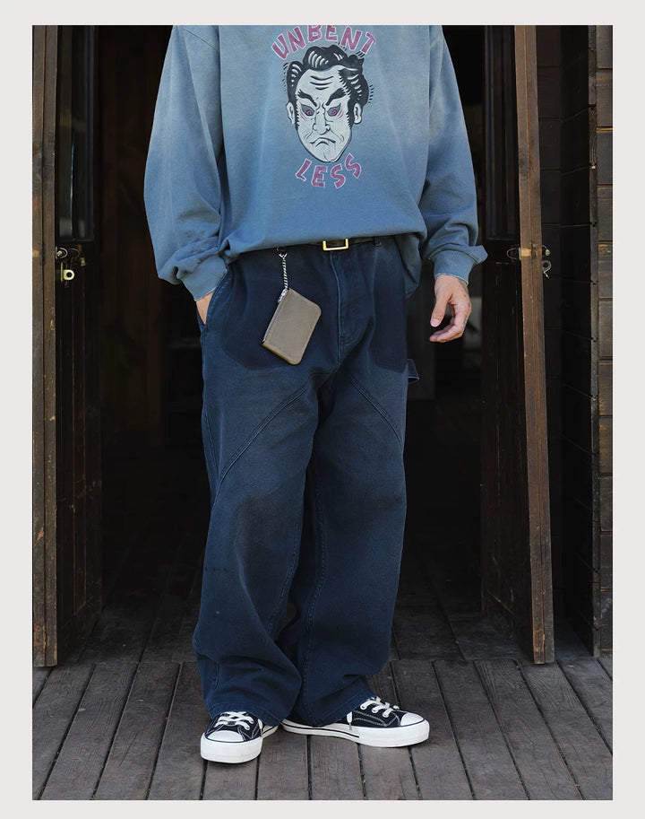 Vintage 3D Cut Pants