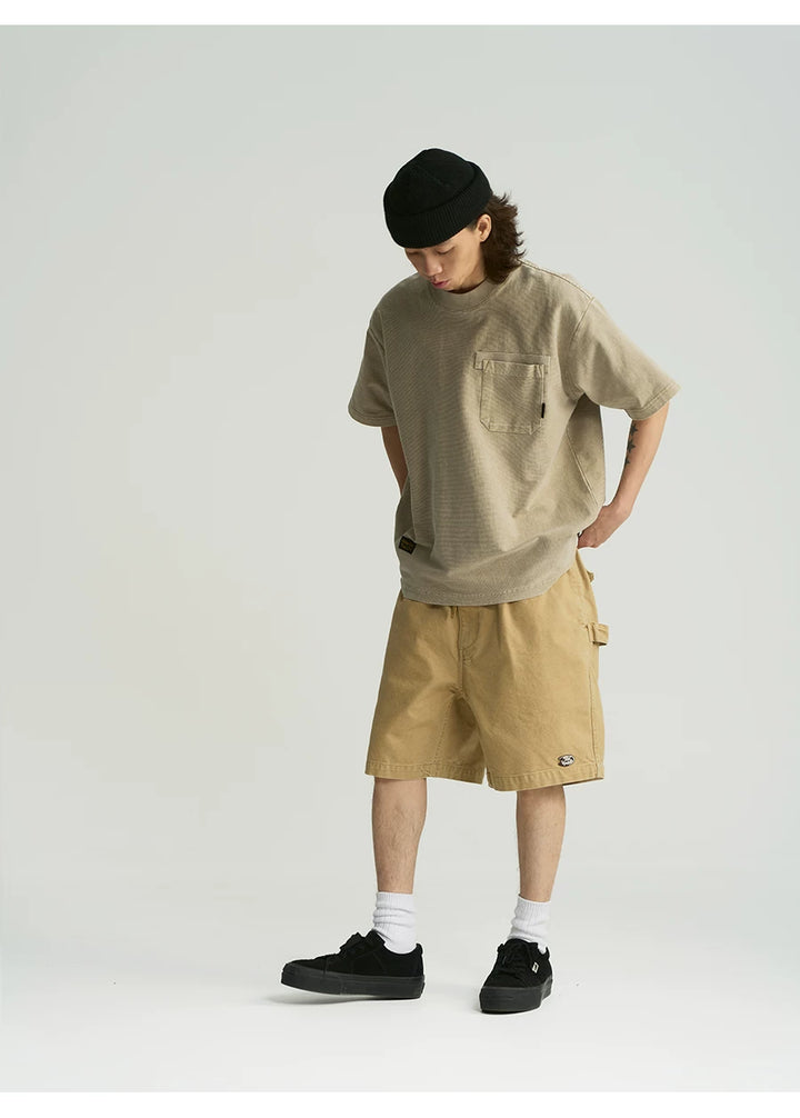 MU560 Minimalist Versatile Washed Pocket Tee