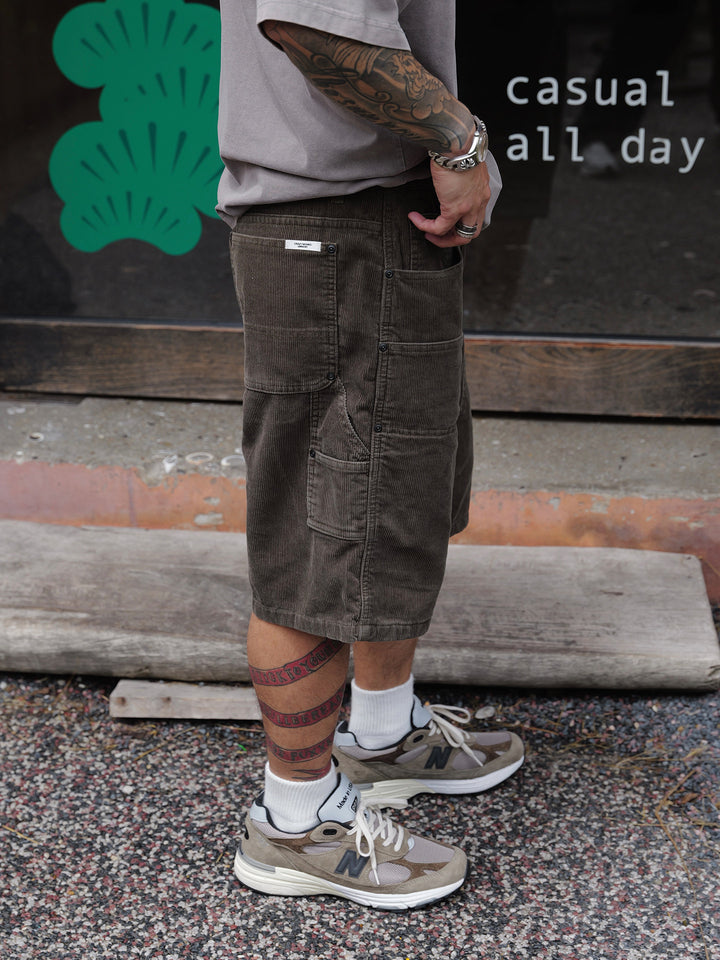 Corduroy Logger Shorts