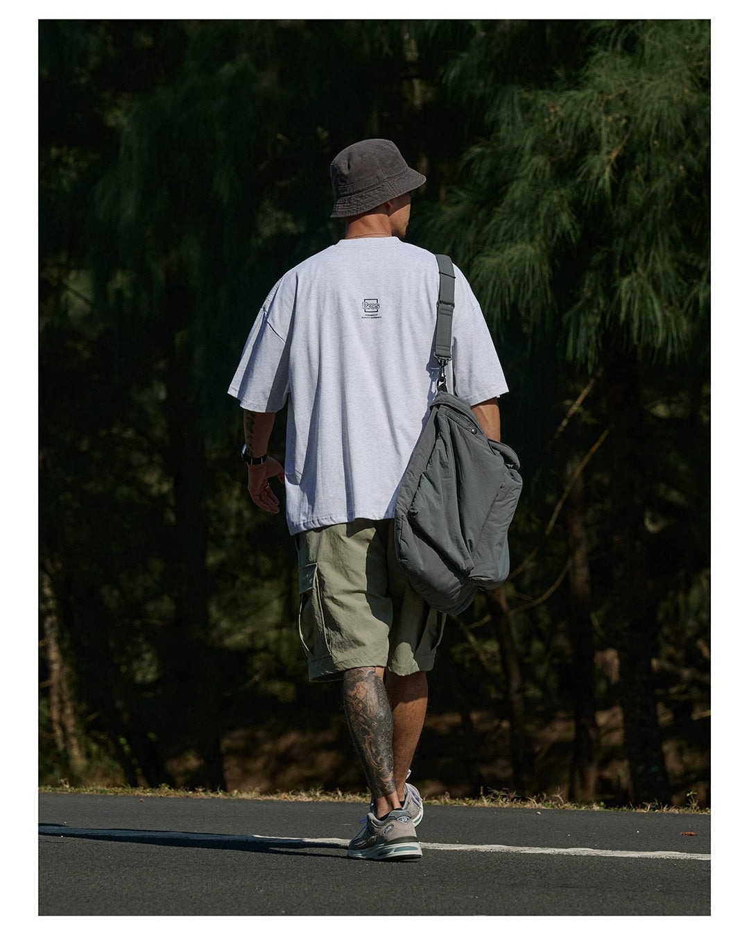 Sorona® Line Print Tee