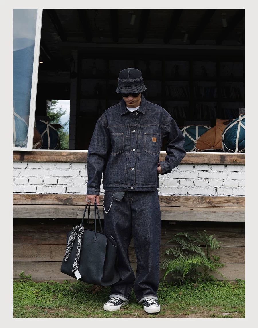 Vintage Raw Denim Jacket