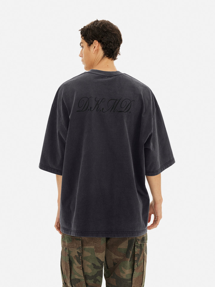Acid Washed Logo Tee