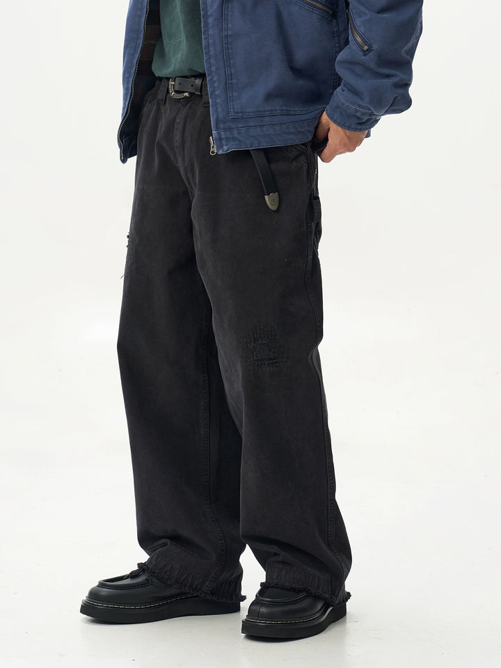 Patched-up Carpenter Pants