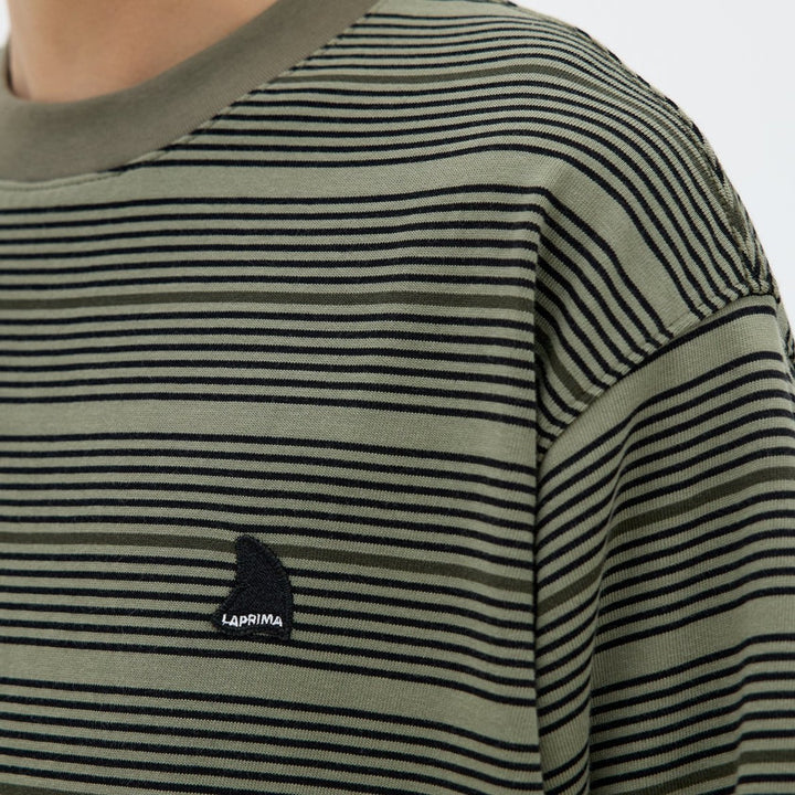 A-Cut Stripe Tee