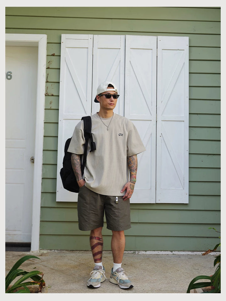 Quick-Dry Waffle Tee