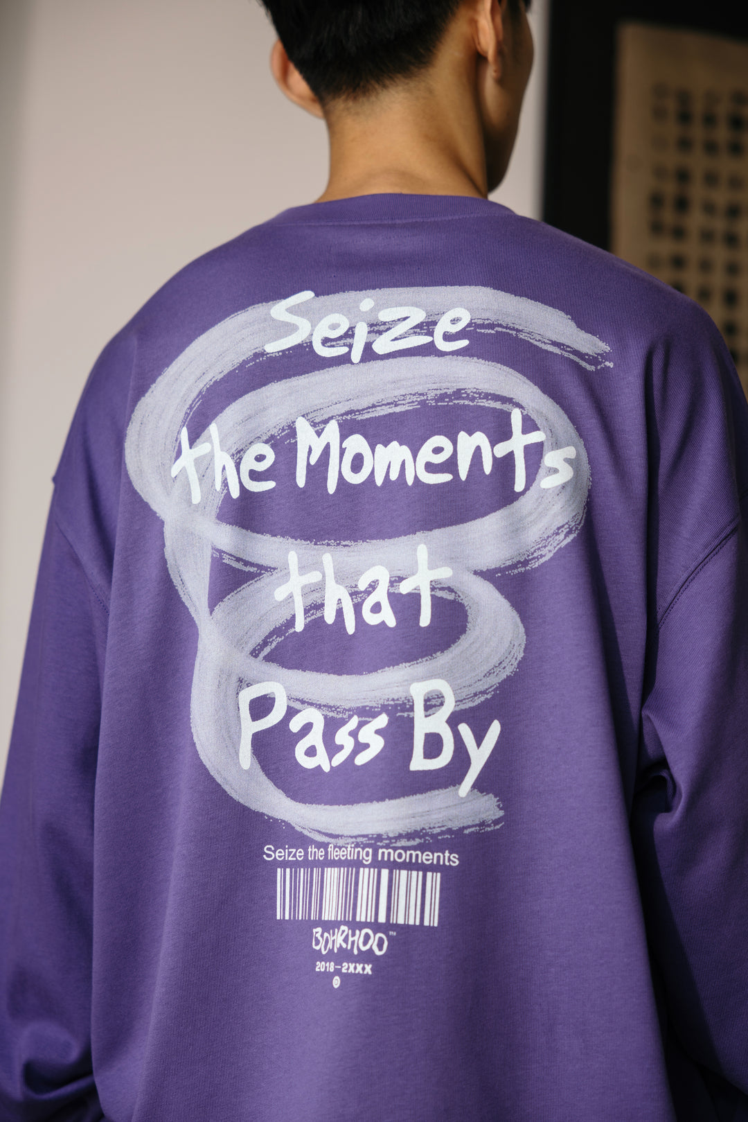 "Seize the moment" Print Tee