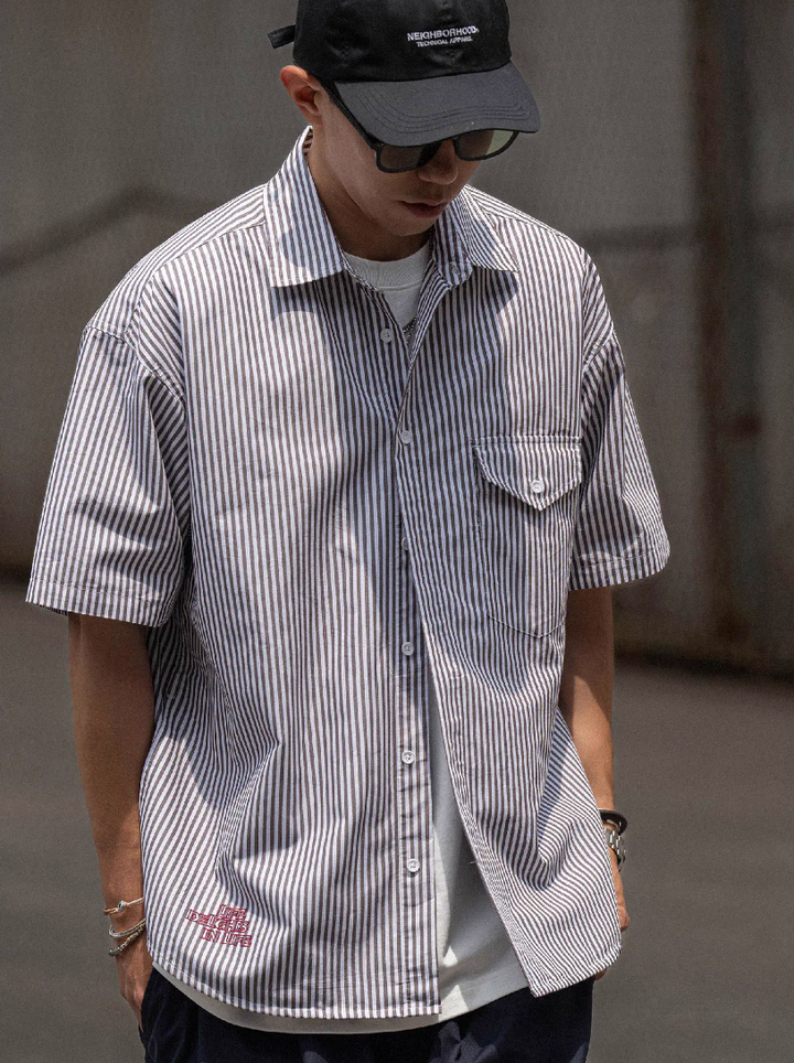 Pin Stripe Coolmax Shirt