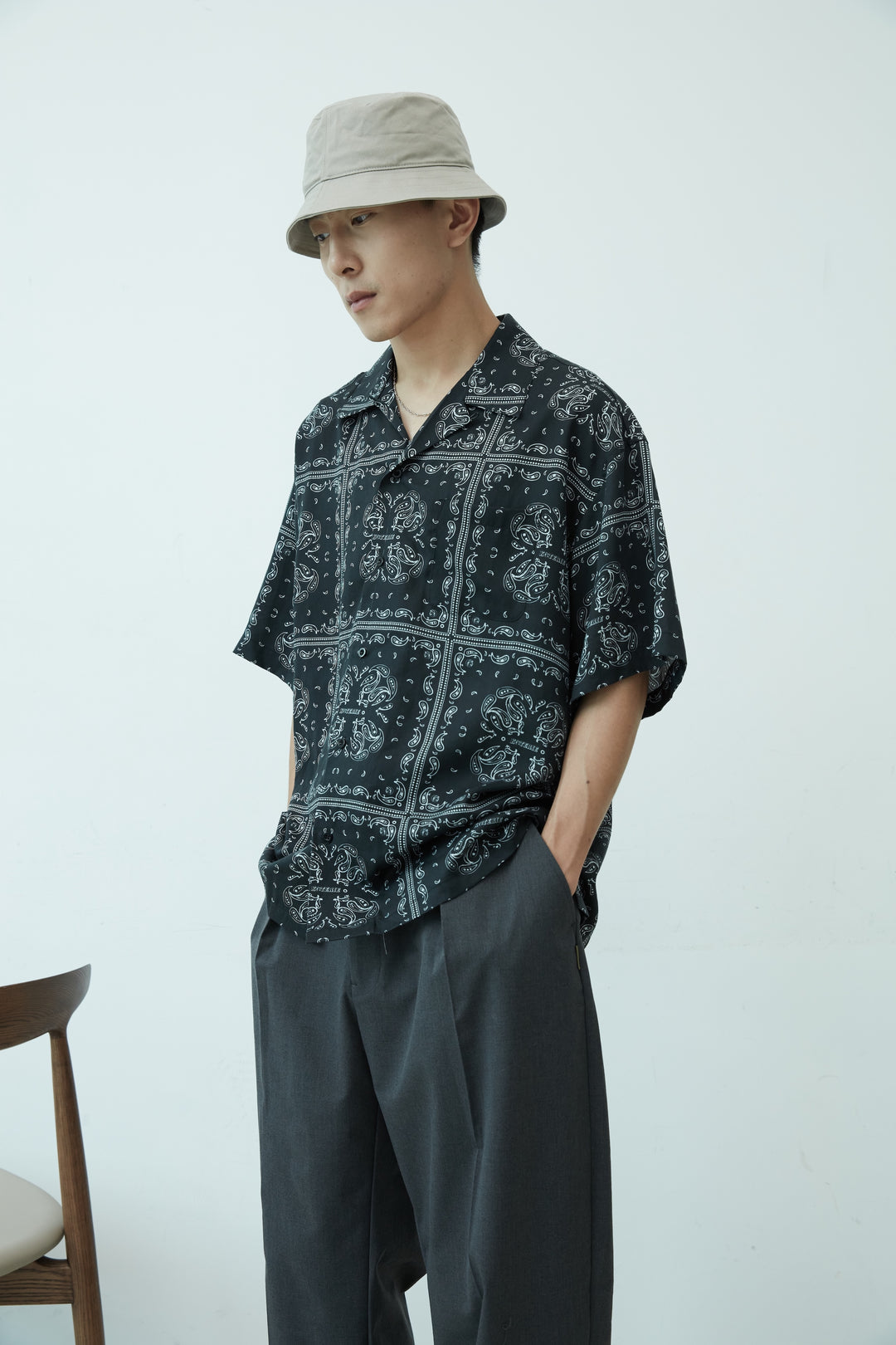 Paisley Tencel Shirt