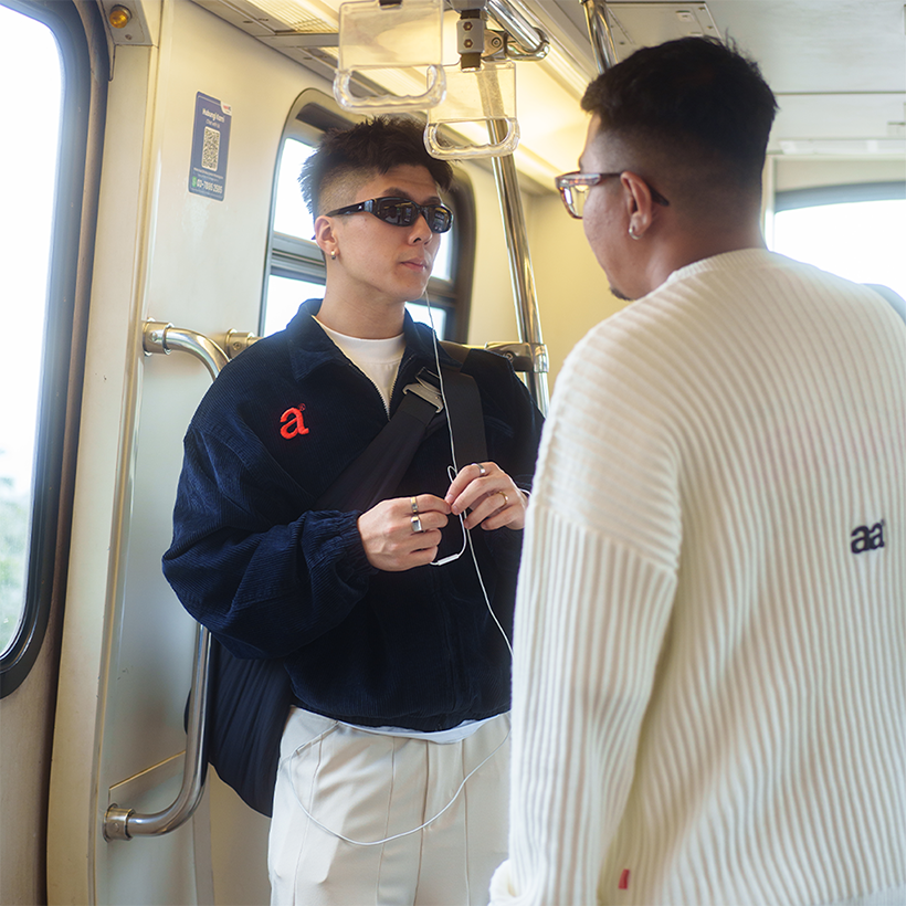 BEIGE WALE CORD JACKET