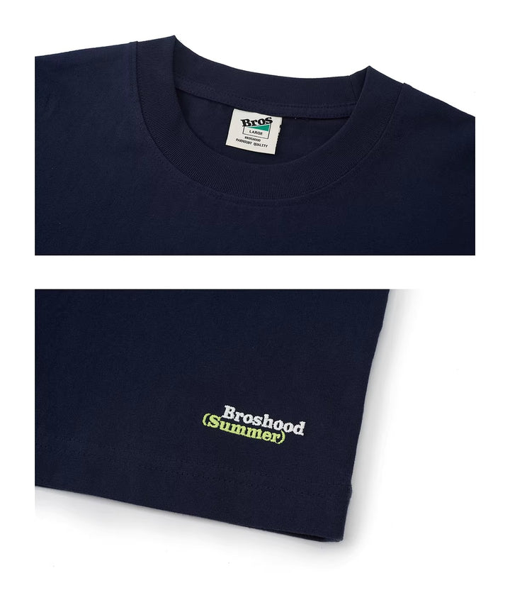 "Summer" Embroidered Tee