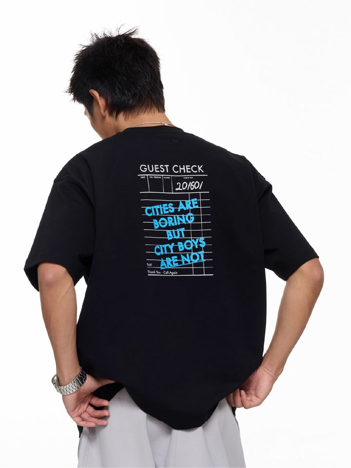 Guest Check Sorona Print Tee