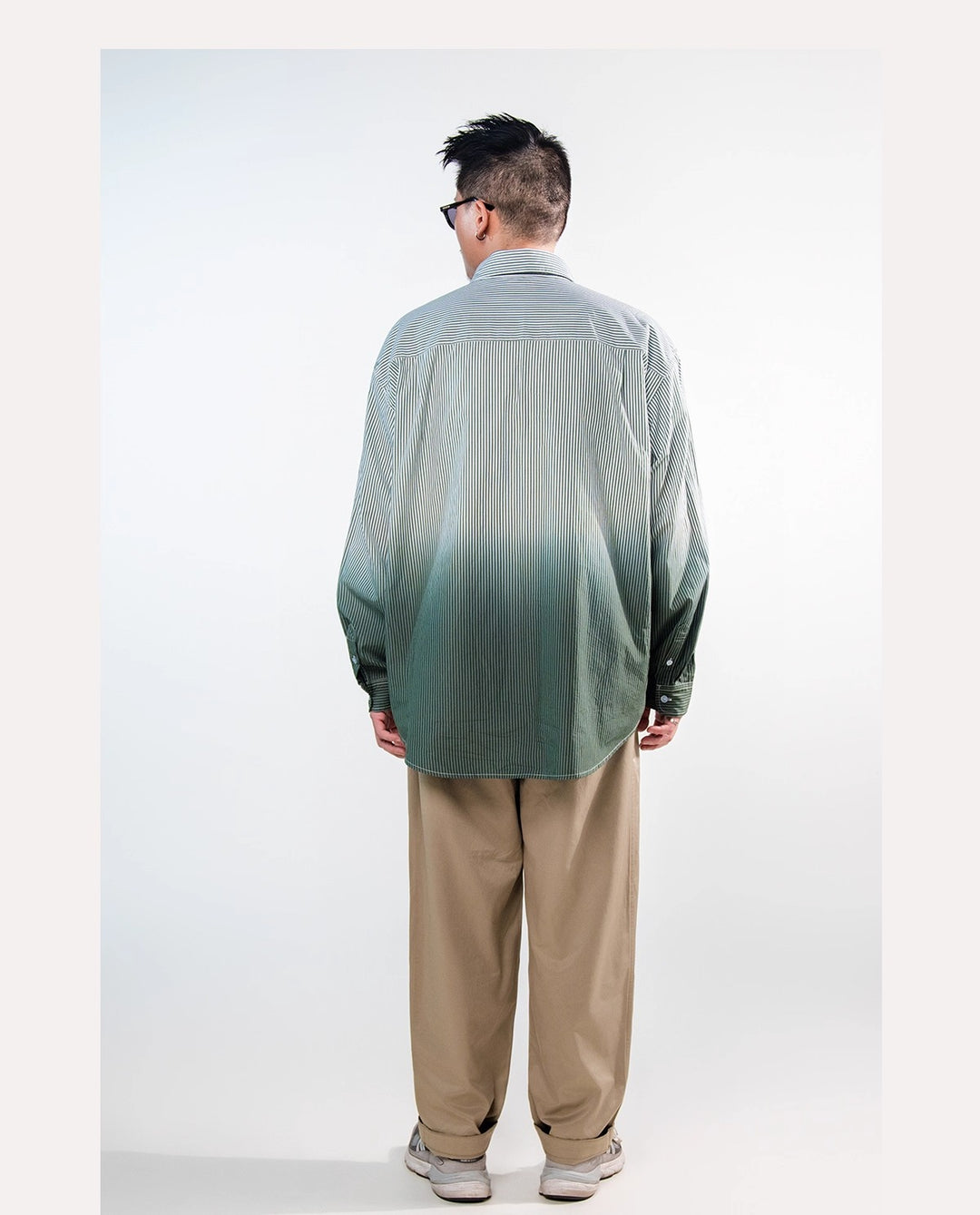 Gradient Pin Stripe Shirt