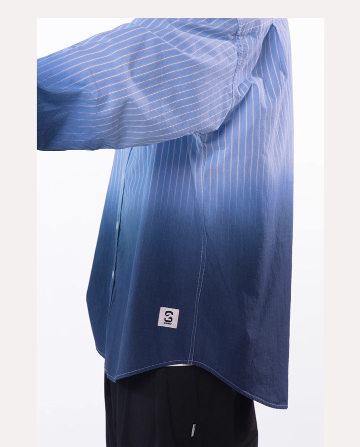 Gradient Pin Stripe Shirt