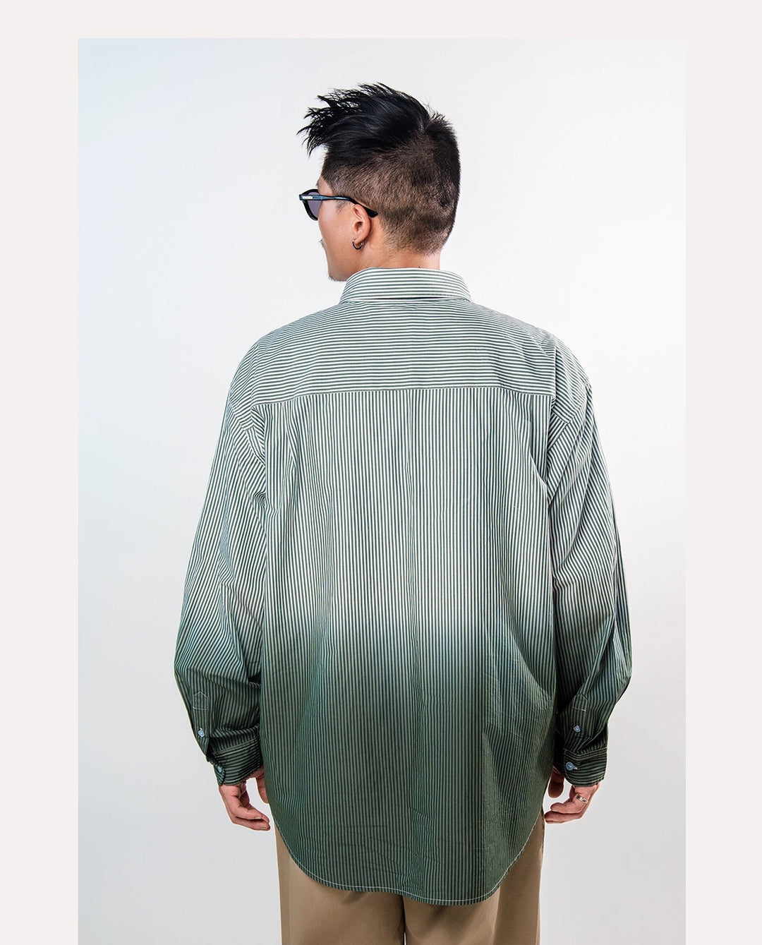 Gradient Pin Stripe Shirt