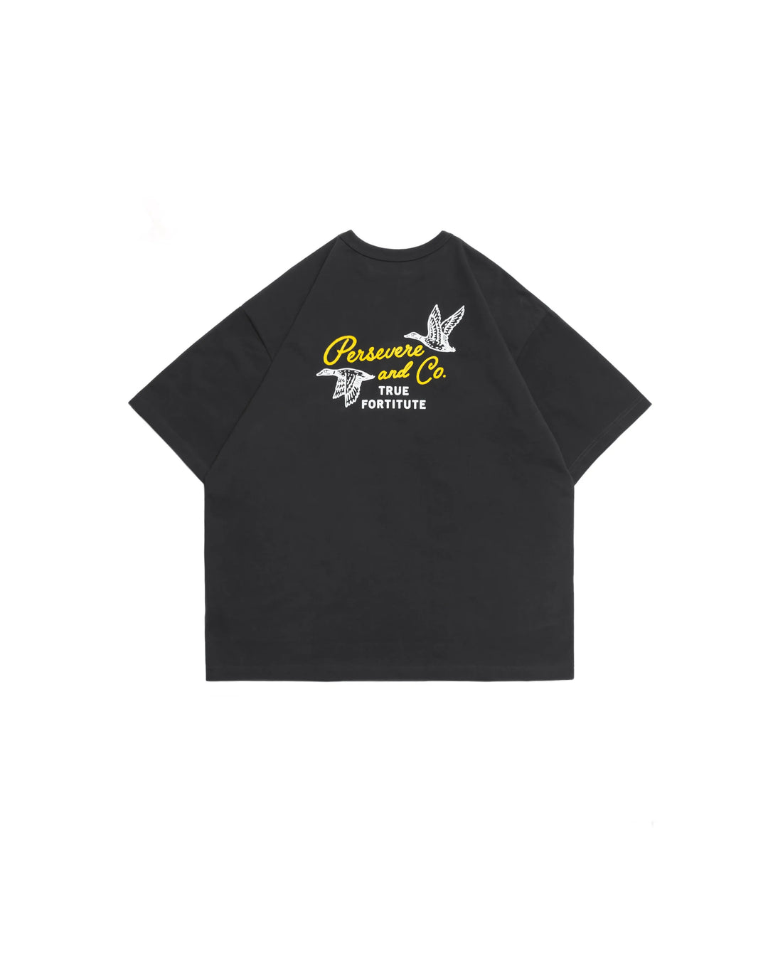 CHAIN-STITCHED GRAPHIC T-SHIRT