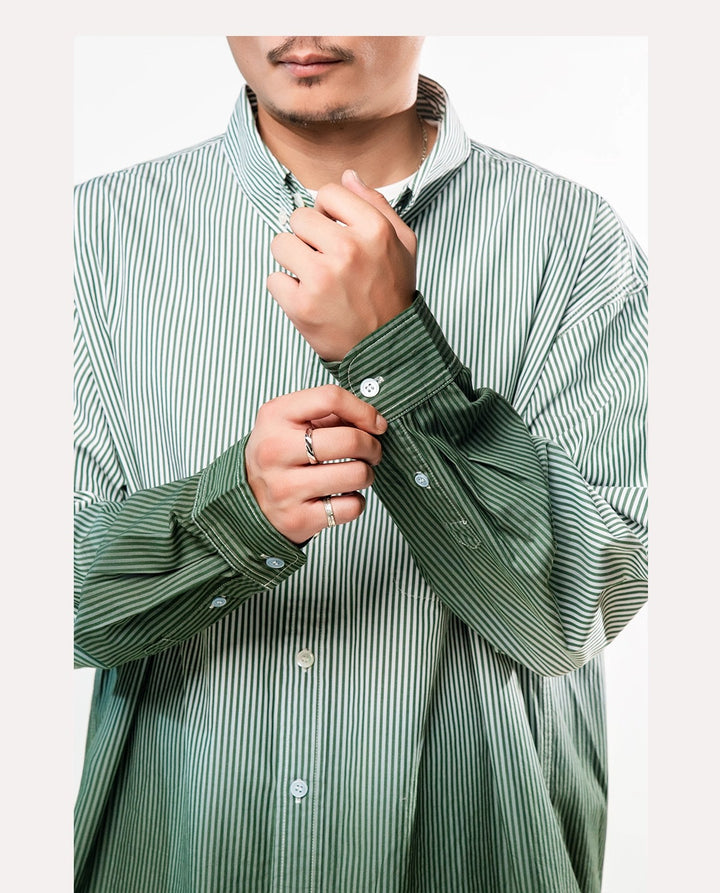 Gradient Pin Stripe Shirt