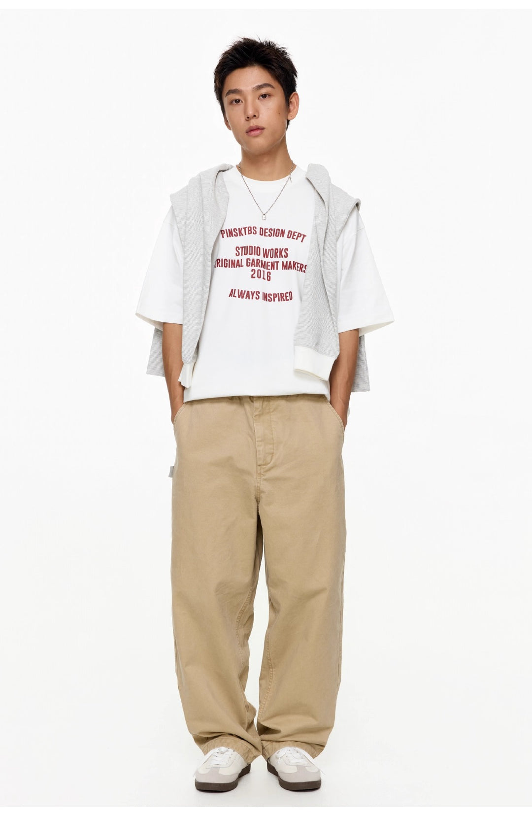 Heavy Cotton Chino Pants