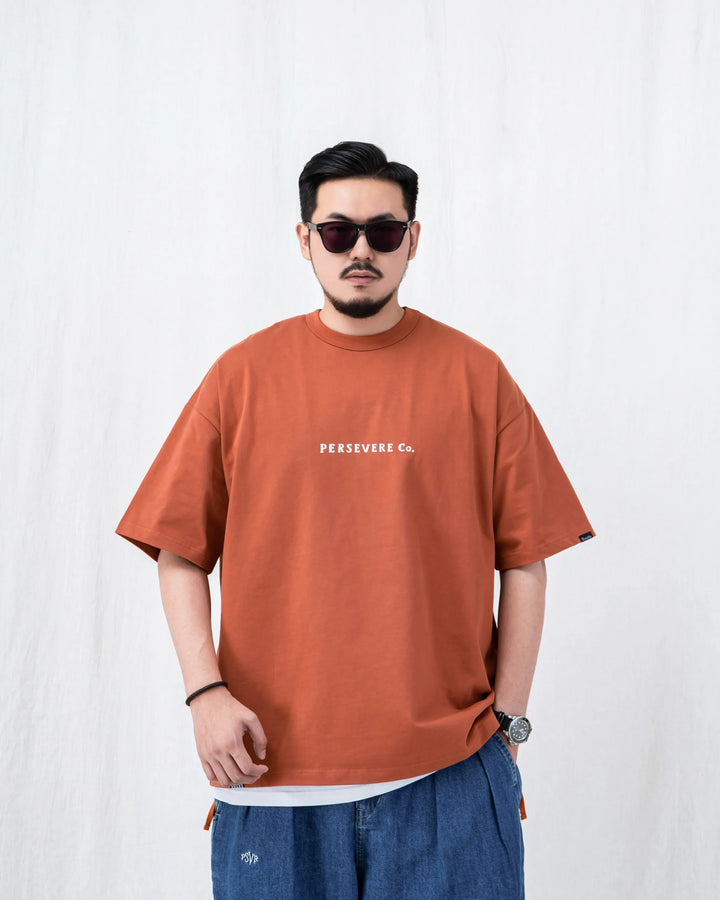 CHAIN-STITCHED GRAPHIC T-SHIRT