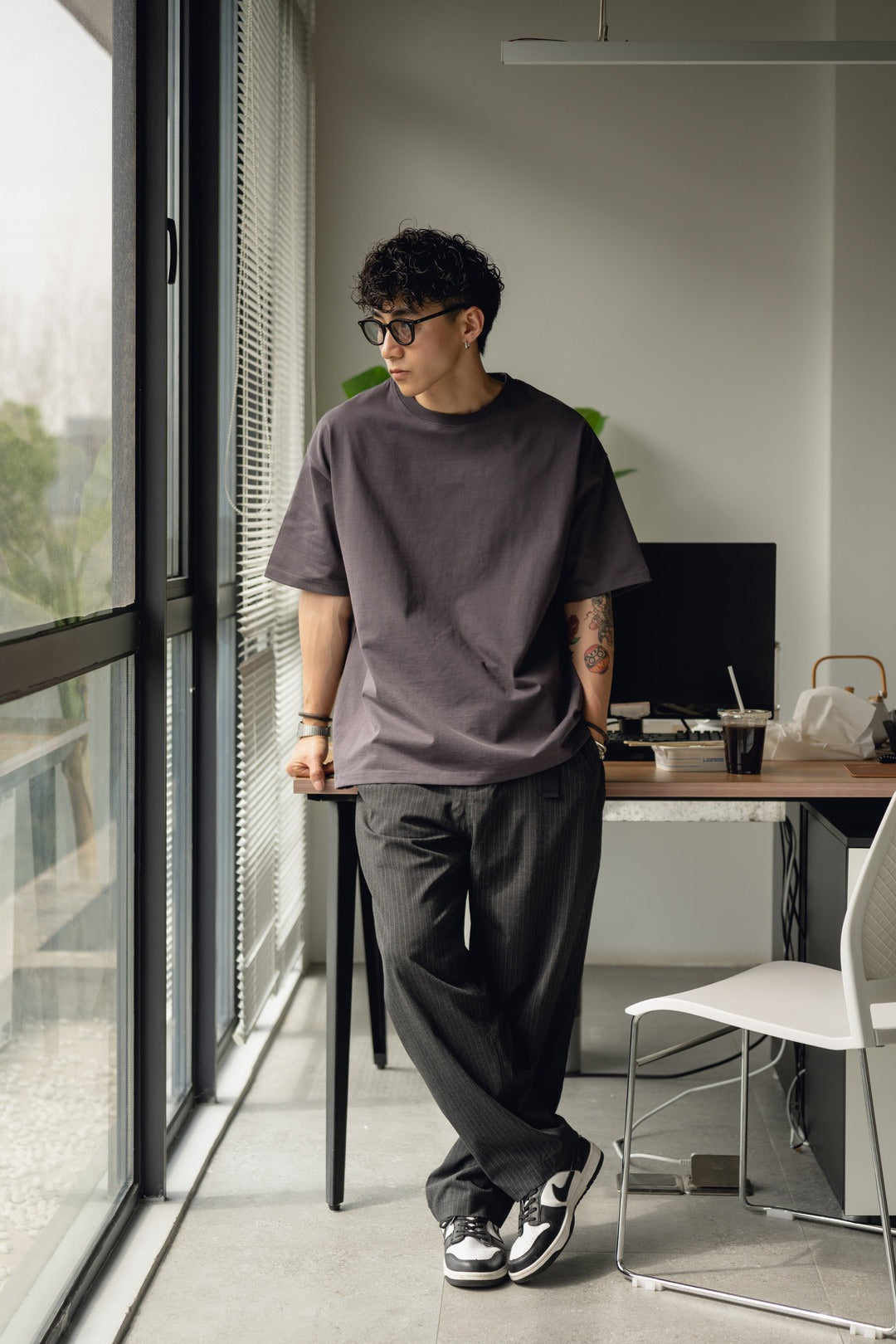 Pin Stripe Chino Pants