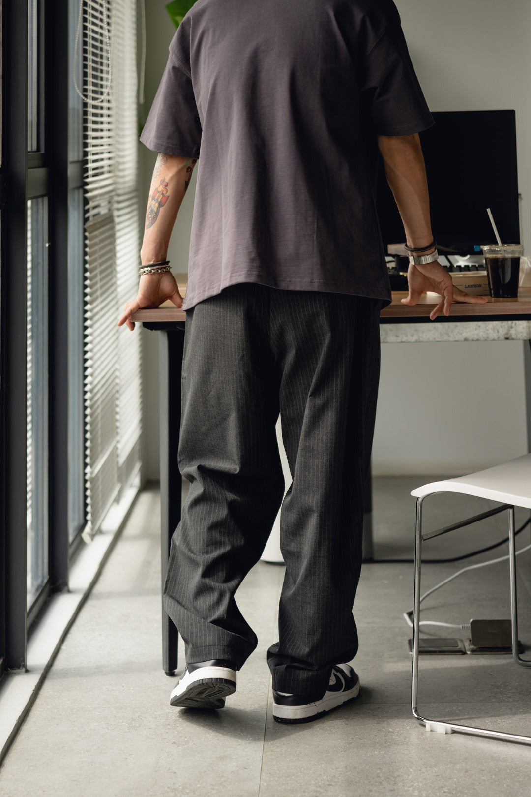 Pin Stripe Chino Pants