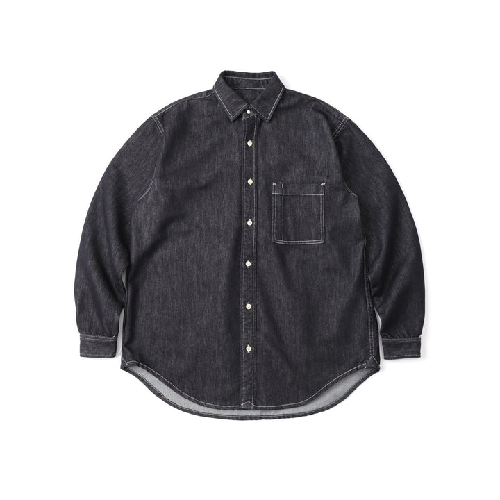 K425 Raw Denim Oversized Shirt