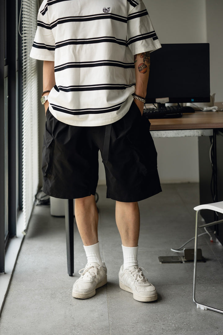 3D Teflon Cargo Shorts