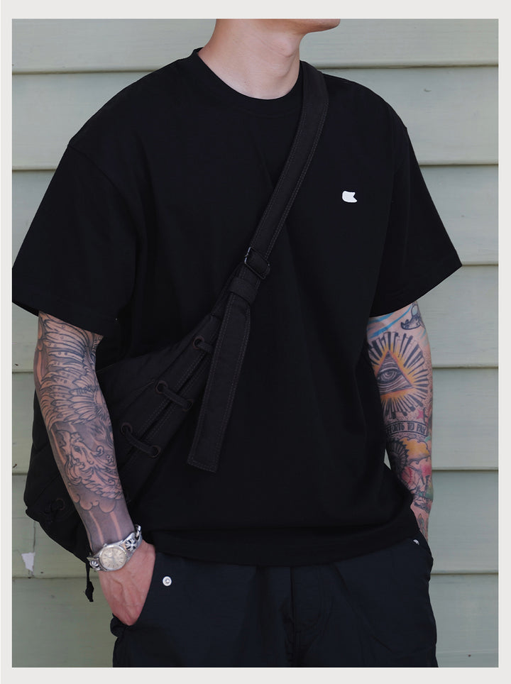 Mini Logo Basic Crew Neck Tee