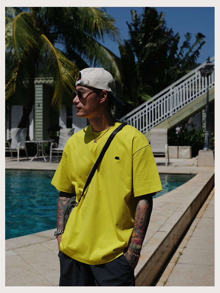 Mini Logo Basic Crew Neck Tee