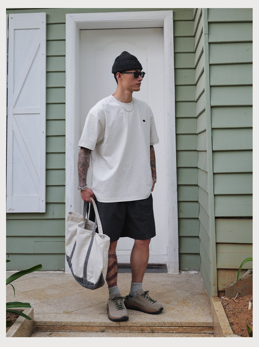Mini Logo Basic Crew Neck Tee