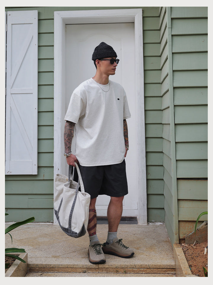 Mini Logo Basic Crew Neck Tee