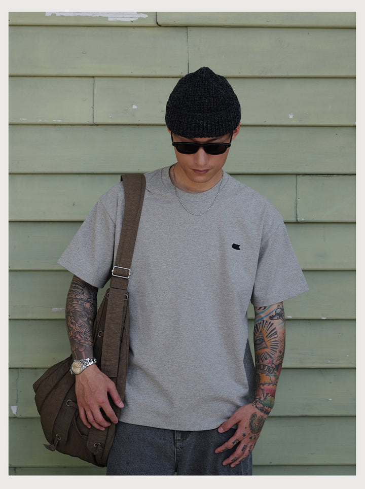 Mini Logo Basic Crew Neck Tee