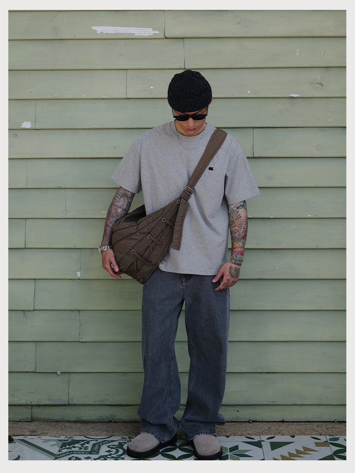 Mini Logo Basic Crew Neck Tee