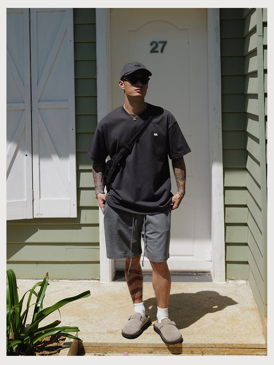 Mini Logo Basic Crew Neck Tee