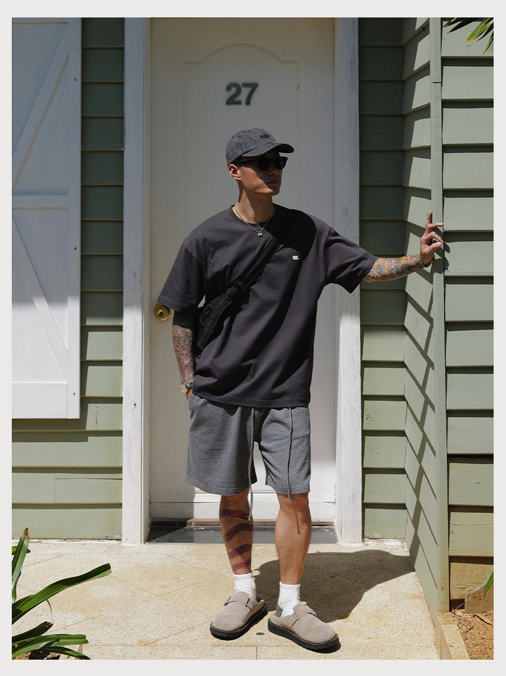 Mini Logo Basic Crew Neck Tee