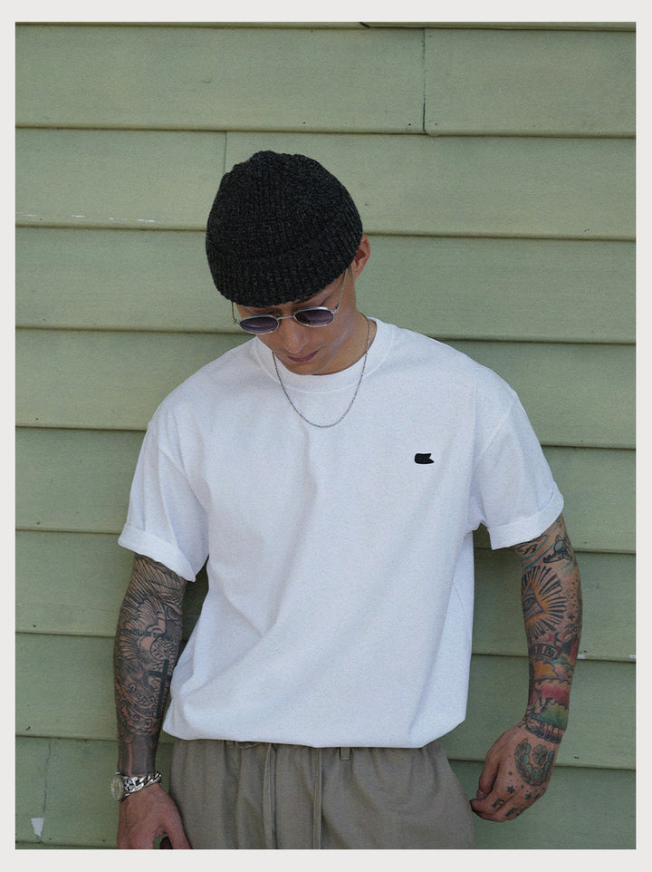 Mini Logo Basic Crew Neck Tee